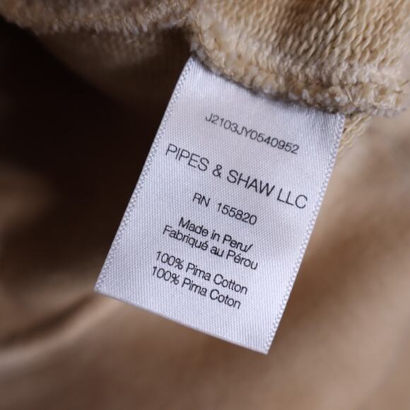 VERONICA BEARD Analeigh Sweatshirt Sand Long Puff Sleeve Pullover Women's XS - Picture 15 of 16